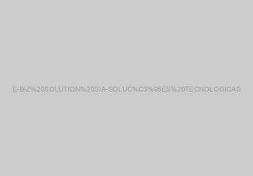 Logo E-BIZ SOLUTION S/A-SOLUCÕES TECNOLOGICAS